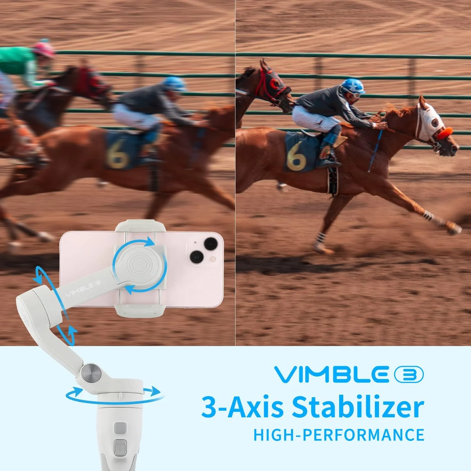 FeiyuTech Vimble 3-Axis Gimbal Stabilizer VB Face Tracking