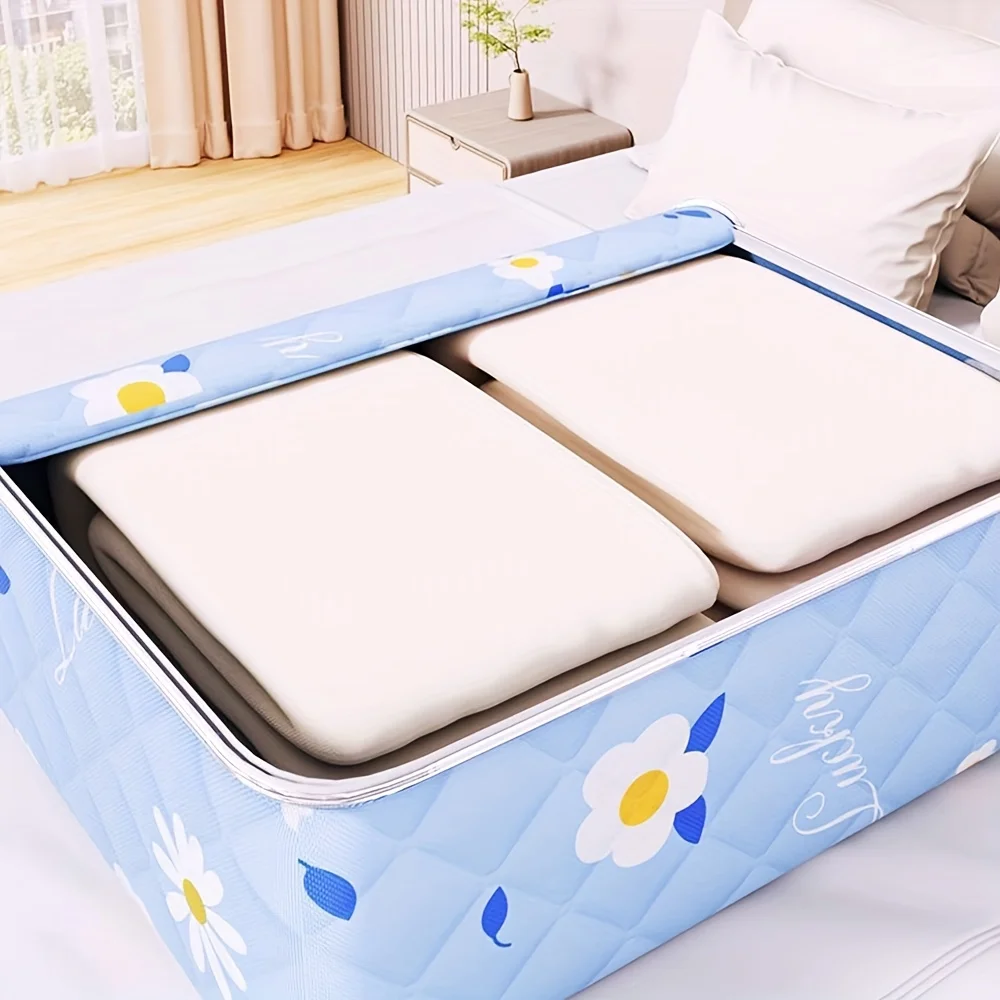 Large Capacity Household Storage Bags for Quilts Waterproof and Moisture-proof Luggage Bags Packing Bags for Clothes and Bedding 3
