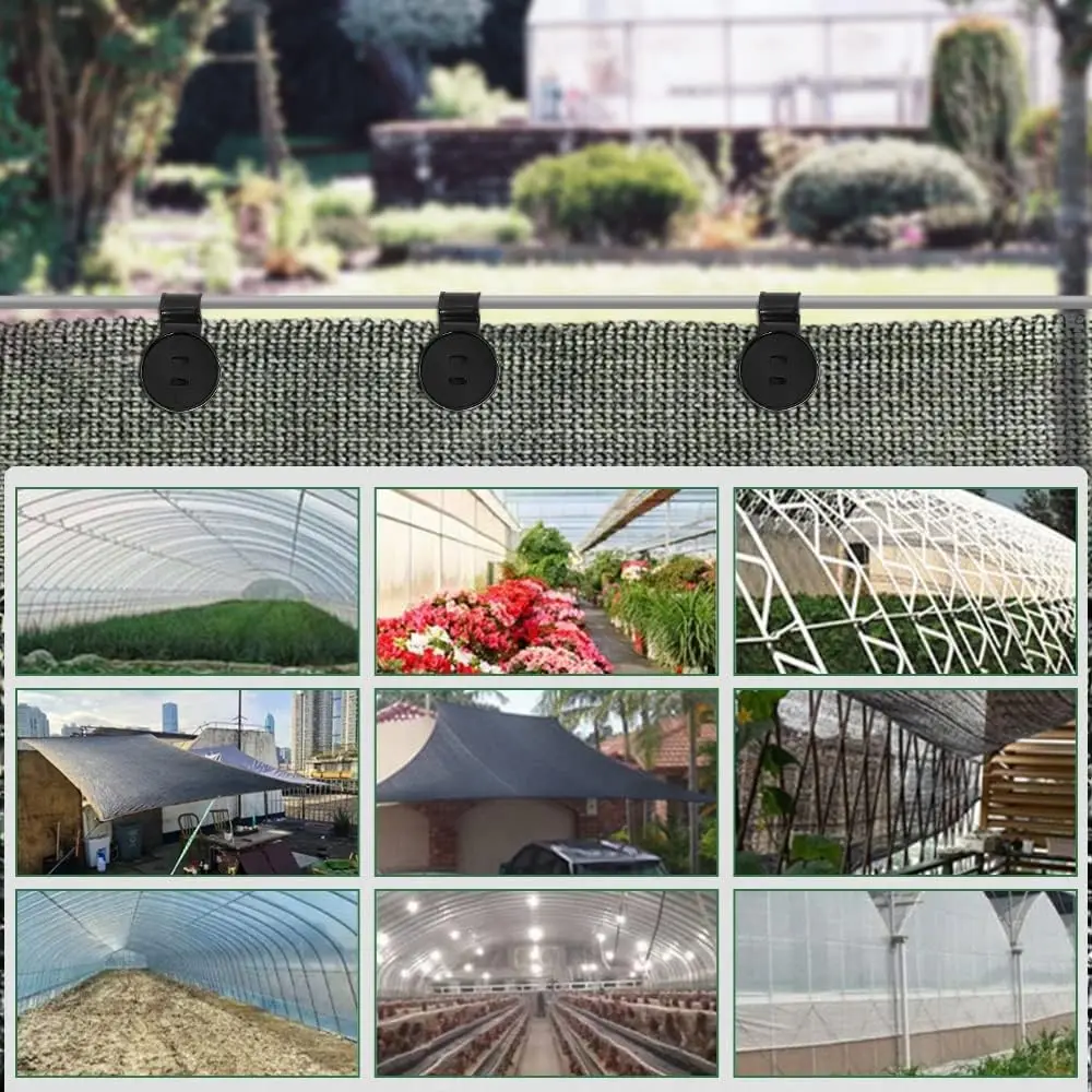 Shade Cloth Clips Shade Fabric Clamps Accessories Grommets For Net Mesh  Cover Sunblock Fabric In Garden Backyard Greenhouse - AliExpress