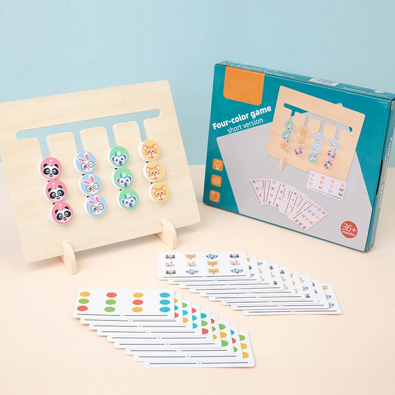 

Early education cognition of wooden puzzle puzzle children toy cartoon puzzle Mobile Color and Shape Puzzle