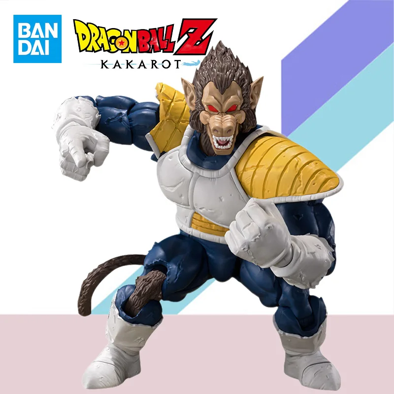 

Bandai Original S.H.Figuarts SHF Anime Model Dragon Ball Z GREAT APE VEGETA Action Figure Finished Model Kit Collection Toy Gift