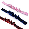 Yoga Pull Strap Belt Polyester Elastic Latin Dance Stretching Band 8 Loops Yoga Pilates GYM Fitness Exercise Resistance Bands 2