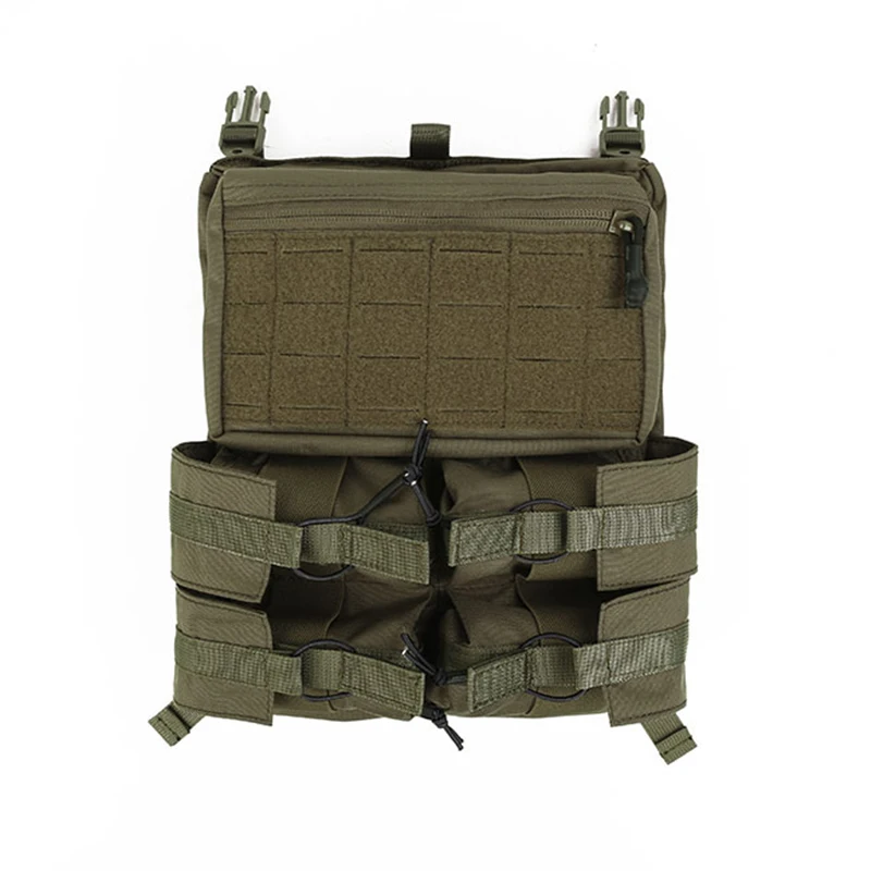 Emersongear Lightweight Banger Back Panel Loop Hoop Molle Pouch Bag For Tactical 420 Vest Plate Carrier Airsoft Hunting Nylon