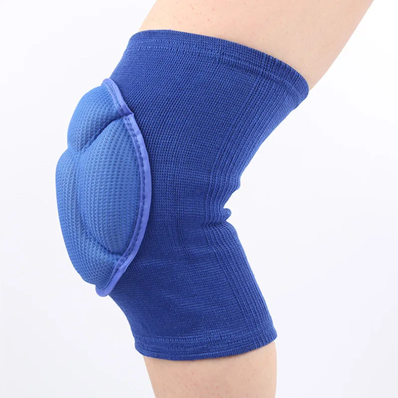 Thickening Sports Knee Pads Elastic Knee Pads Support Fitness Gear Basketball Volleyball Brace Protector Non-Slip