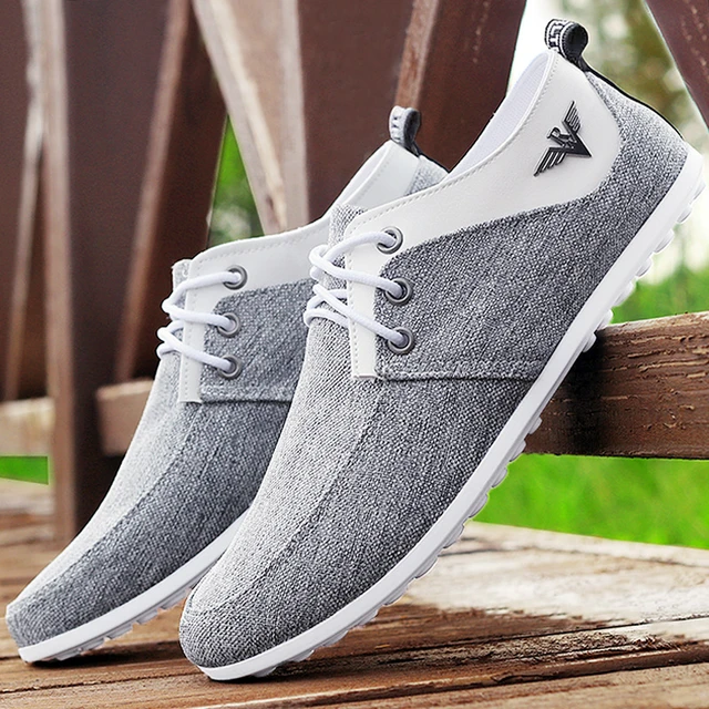 basket homme marque de luxe baskets homme chaussure homme sport chaussure  ete homme Baskets décontractées antidérapantes en toile pour hommes,  chaussures de Style coréen, grande taille, couleur unie, printemps automne  - AliExpress