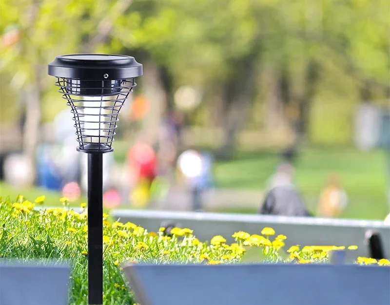 Solar-Powered Mosquito Killer with Dual-Light Modes & IP65 Waterproof LED for Camping and Gardens&zwnj; &zwnj;