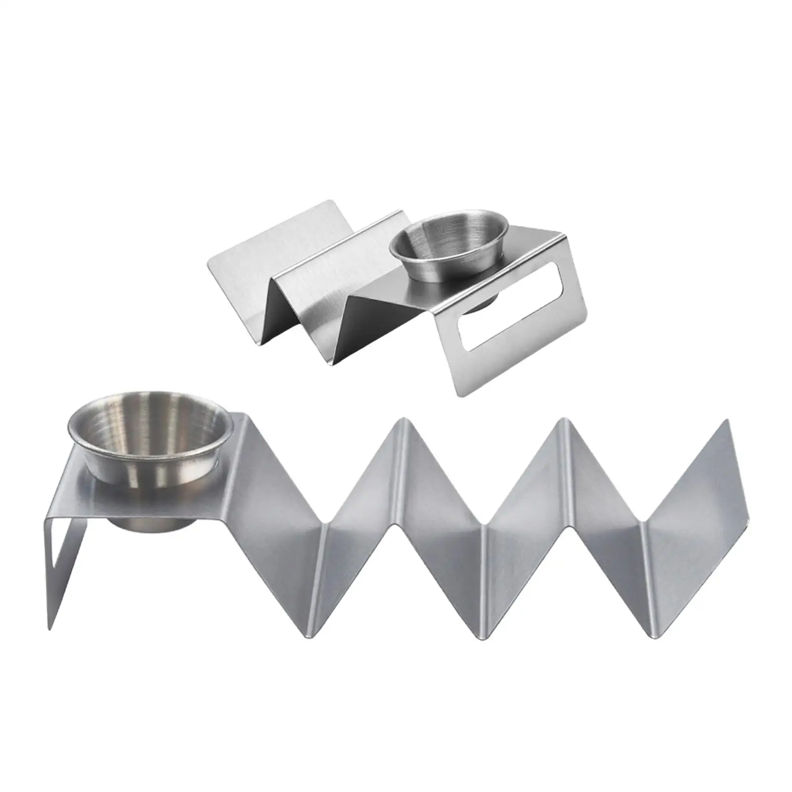 Taco Tray Holder Wave Shape Taco Rack Plate Server for Pancakes Restaurant, Home Mexican Food Oven Grill Kitchen Cooking Tool