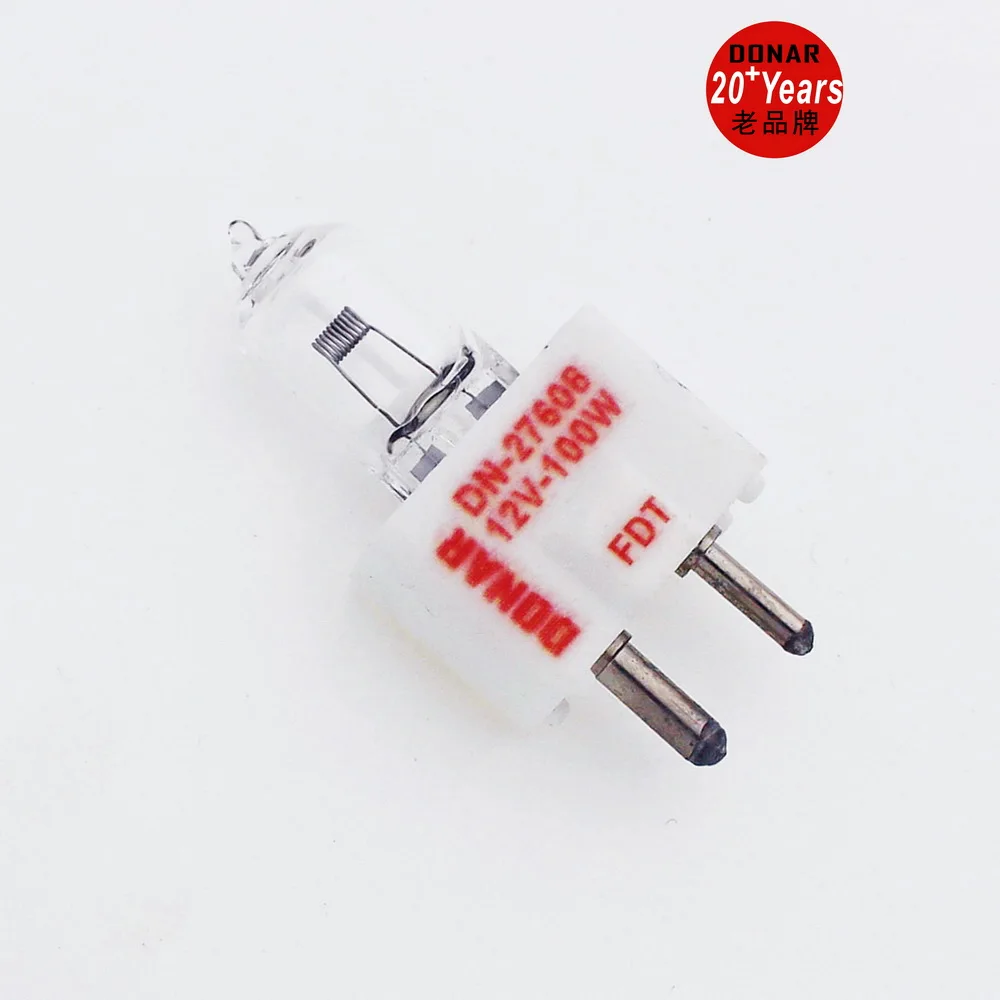 DN-27608 12V 100W FDT 12V 100W 64628 5973 12V100W GZ9.5 halogen light bulb dental comparator microfilm microscope lamp