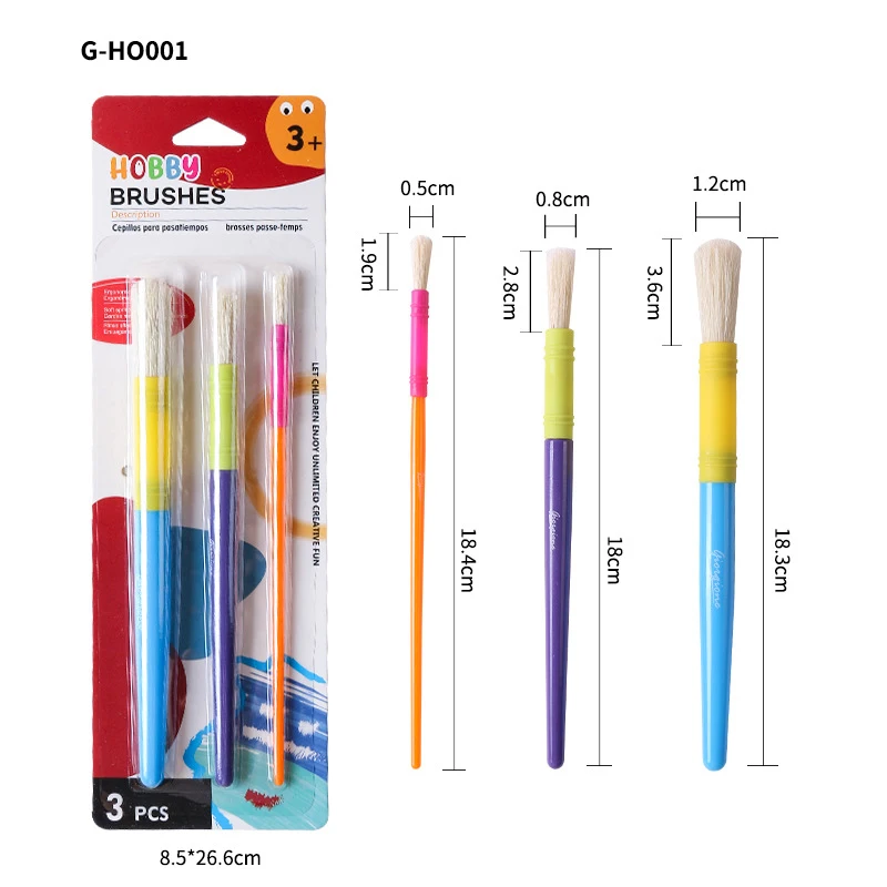 DoHTeck Set di 20 pennelli per pittura ad olio, acquerello, corpo, viso, roccia, tela, pennelli per artisti e dilettanti