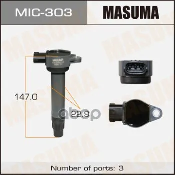 Mitsubishi ASX/Galant/Lancer/Pajero Sport ignition coil 1.8/2.0/2.4/3.0 2005 = Masuma art. Mic303 non-commissioned distributor | Автомобили