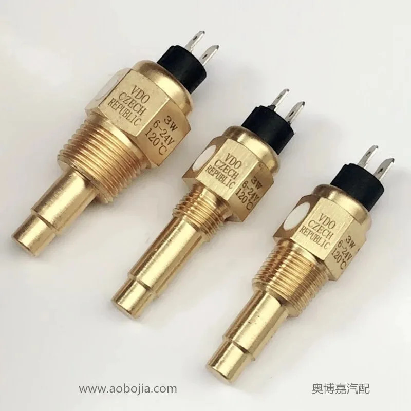 

Weichai Shangchai diesel generator engine Cummins VDO water temperature sensor probe temperature sensing plug