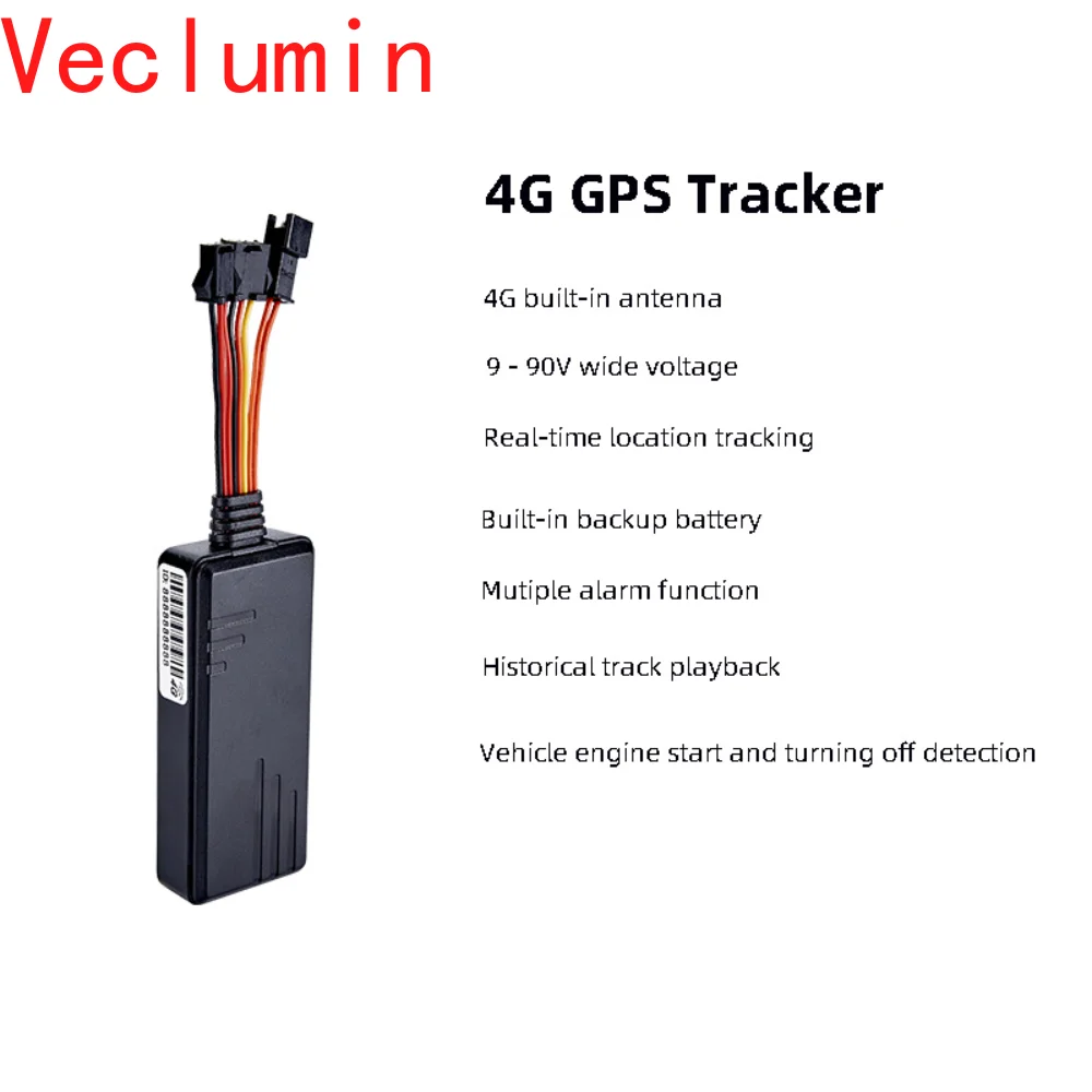 

Автомобильный GPS-трекер, локатор с GPS-трекером и проводкой, 4G