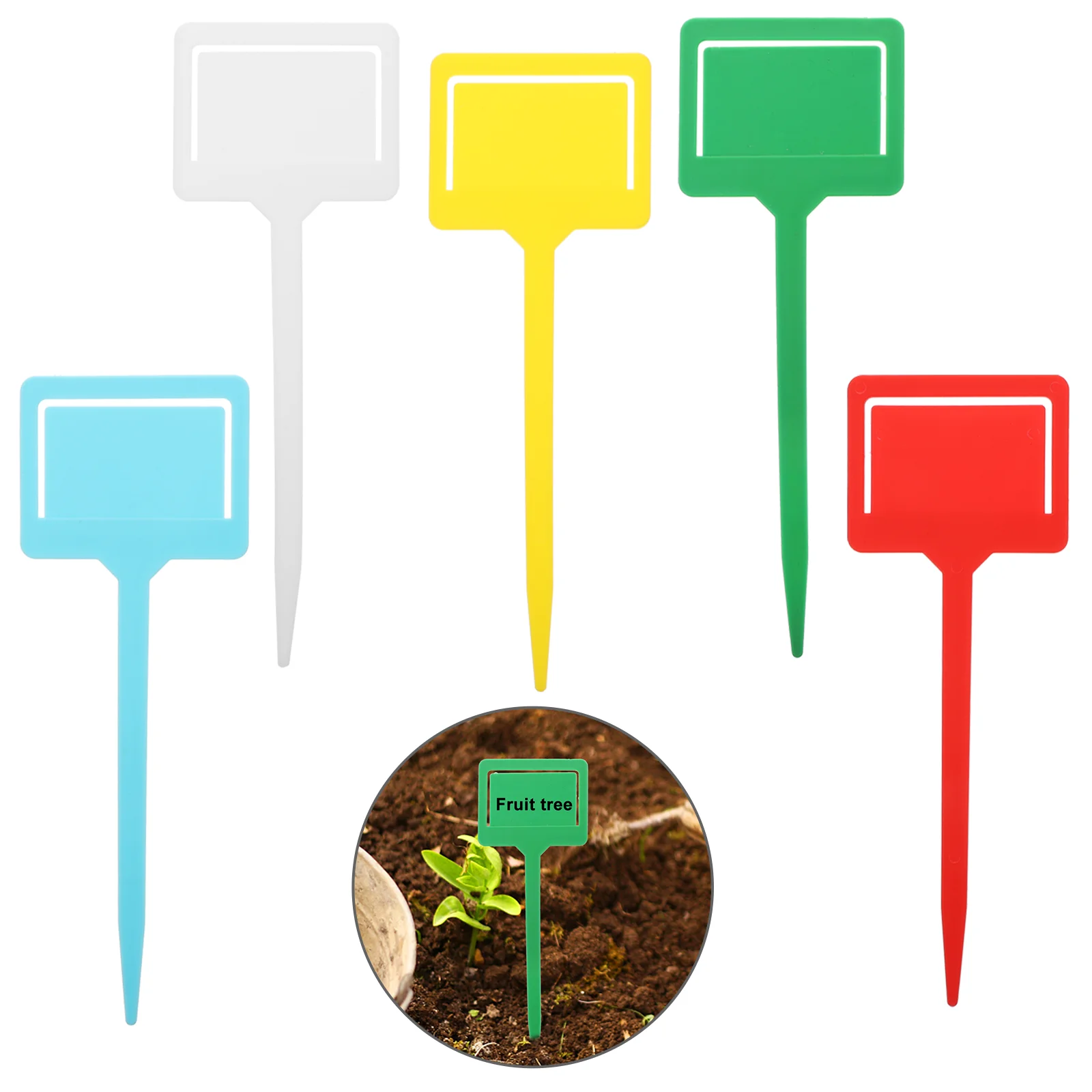 50pcs Plant Labels Thickened Nursery Tags Flower Markers Plant Marking