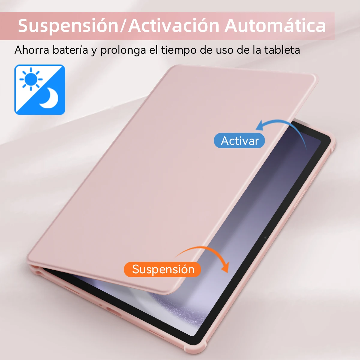 Acrylic 360° Rotating Tablet Case with Pencil Holder