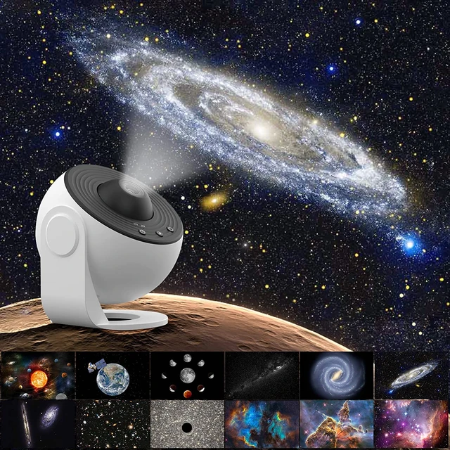 13 in 1 Star Projector, Planetarium Galaxy Projector for Bedroom, Aurora  Projector, Night Light Projector for