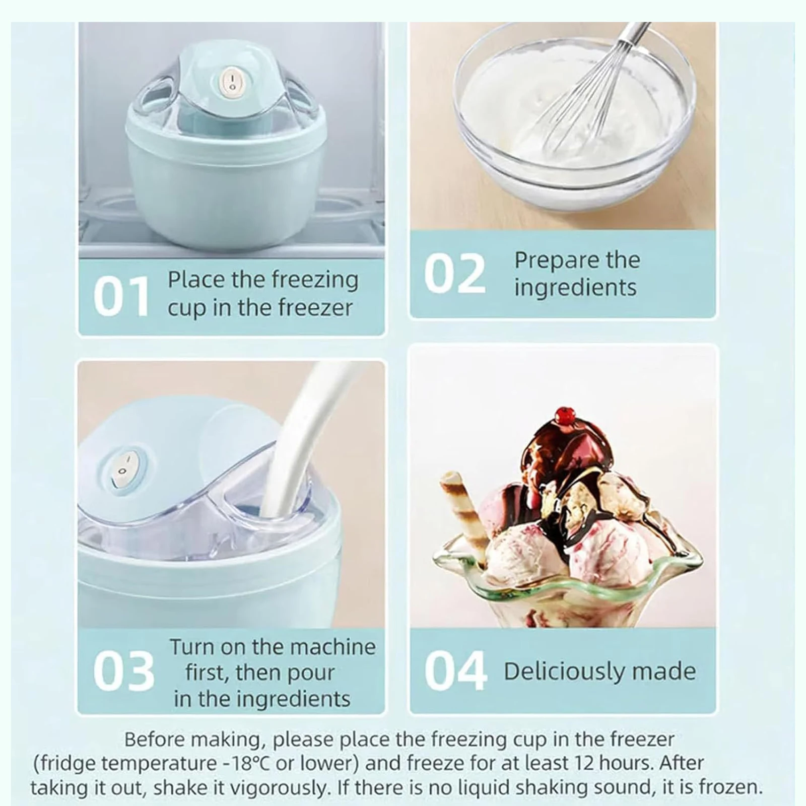 PILORE frozen dessert maker