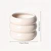 Ceramic creative succulent circle flowerpot simple desktop decoration 4