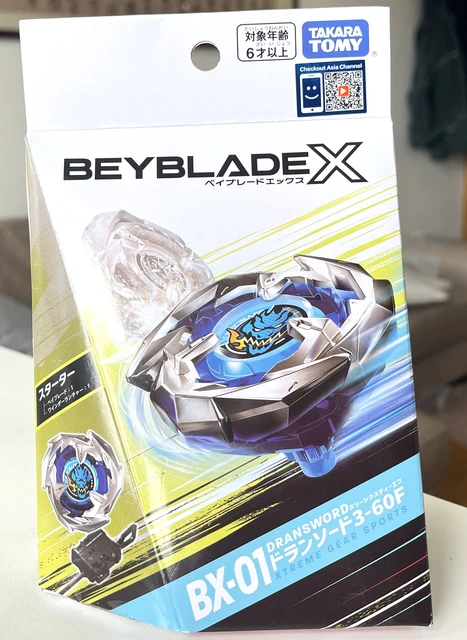 Takara Tomy Beyblade X  BX-07 Dran Sword 3-60 Flat (Beyblade Only) - – CP  BEYS