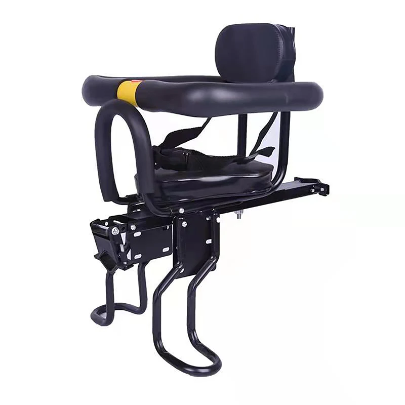 FenglinTech Baby Bike Seat, Front Ounted Child Bike Seat With Back