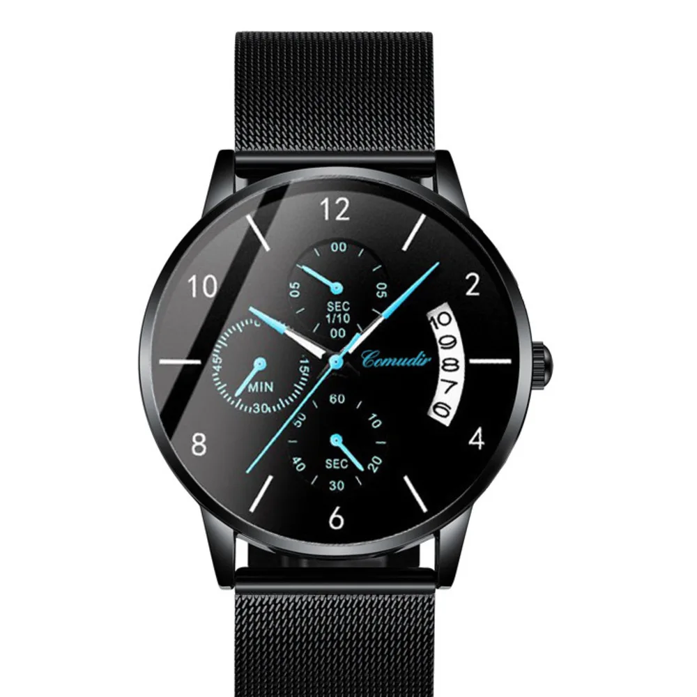 New Hot Selling Watch Ultra Thin Fully Automatic Mechanical Watch Men's Korean Edition Student Quartz Watch Calendar Night Light Waterproof Tide_voghion.com