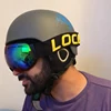 LOCLE Ski Goggles Men Women Double Layers UV400 Anti-fog Ski Eyewear Skiing Glasses Snowboard Skateboard Motocross Ski Masks 5
