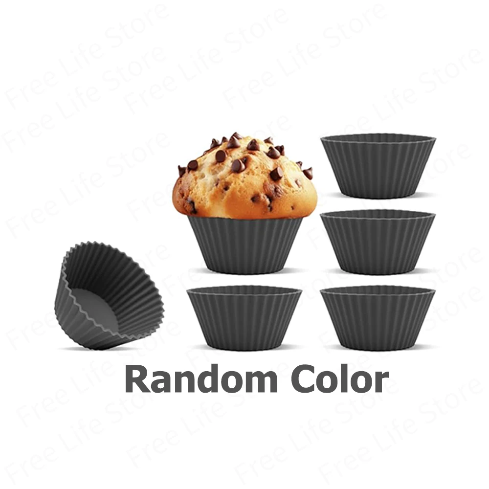 Аксесуари для аерофритюрниці для Ninja Foodi Dual Zone DZ201 DZ401 AF300 AF400 7,6 л-9,5 л Силіконовий кошик/чашка для манфіну/стійка для барбекю/рукавички 