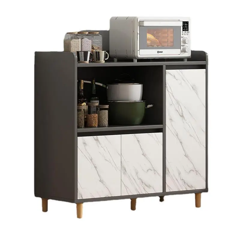 Mobili da cucina Italian Household Kitchen Cabinet Locker Modern Minimalist Storage Tea Sideboard Cupboard