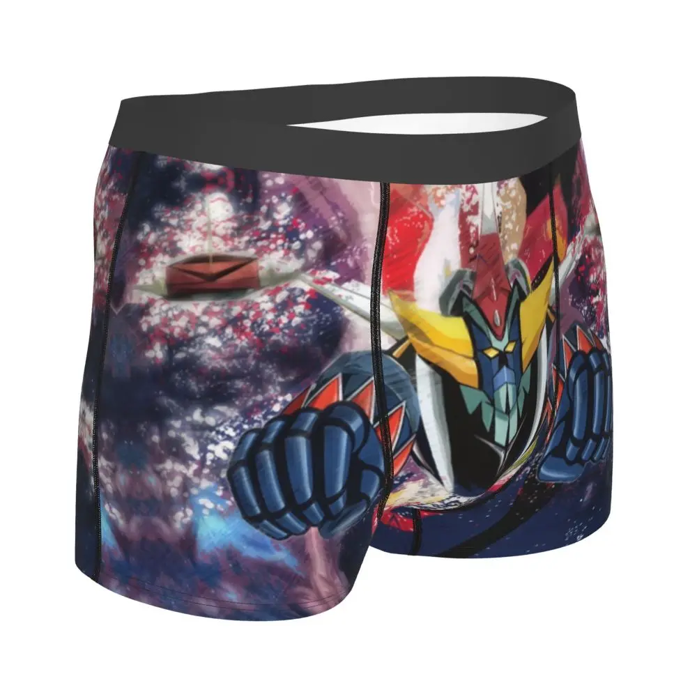 Description Picture 4 of itemCool Goldorak Grendizer Underwear Men Printed Customized Ufo Robot Anime Boxer Shorts Panties Briefs Soft Underpants