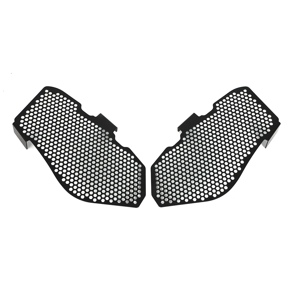 알루미늄 측면 흡입 메쉬 그릴 삽입 자동차 보호 장치, 코르벳 C8 2020 2021 2022 2023 블랙