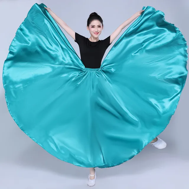 36" Long Swing Skirt For Belly Dance & Costume - Foto 3