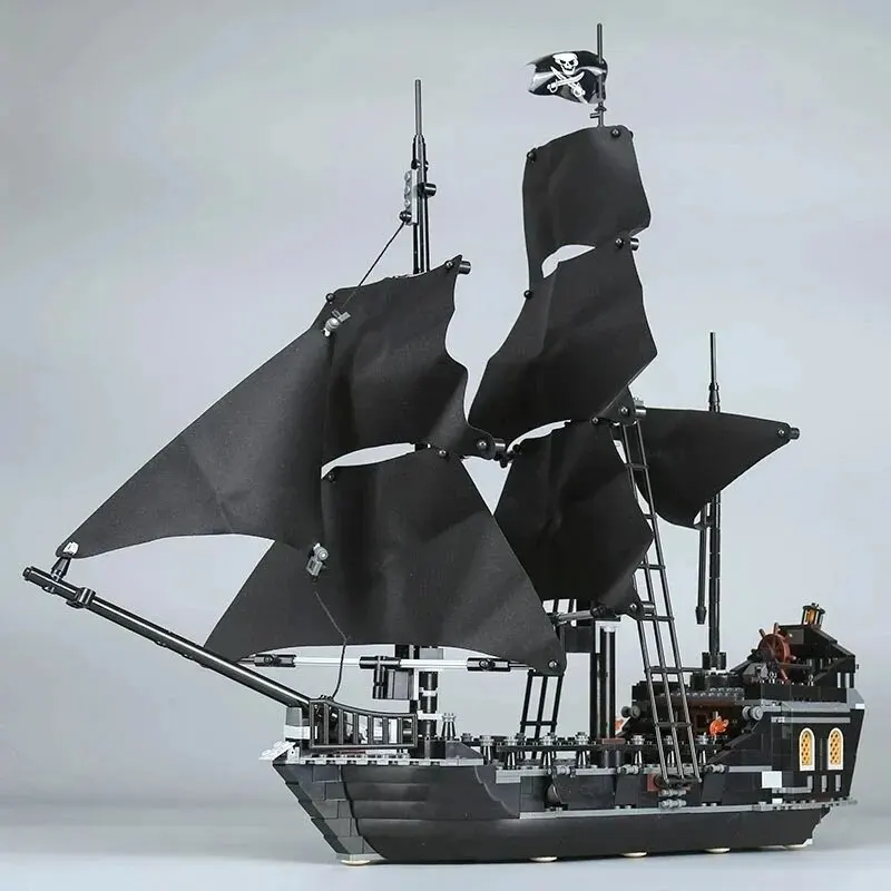 Pirates The Black Pearl Queen Anne's Revenge Ship Boat Fit 4195