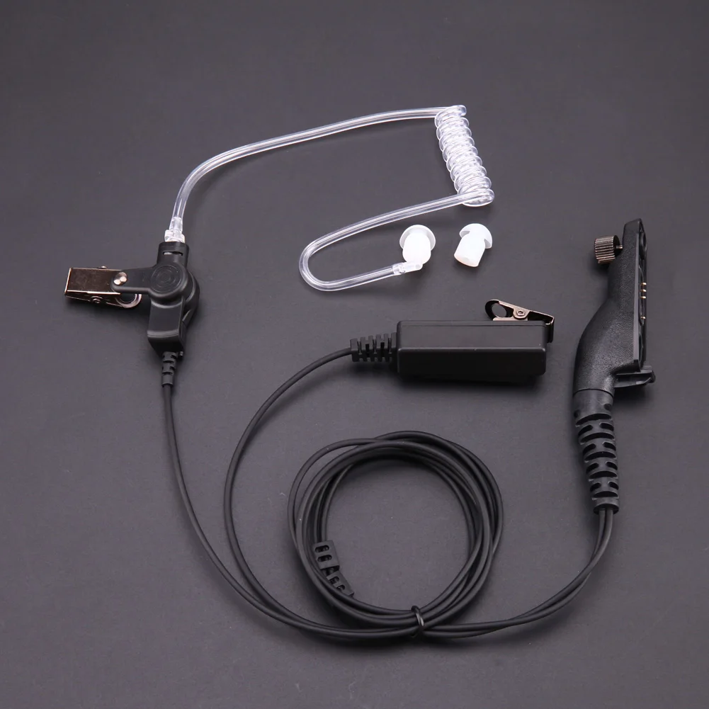 Auricolari Cablati con Protezione dalle Radiazioni, Cuffie con Tubo Acustico e Microfono, Controllo a Distanza, Accessori per Chiamate a Mani Libere - Image 2
