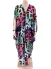 SOMO Plus Size Two Piece Set Women  Dress and Shawl Matching Summer 2023 Slip Floral Holiday New Outfits Wholesale Dropshiping 6