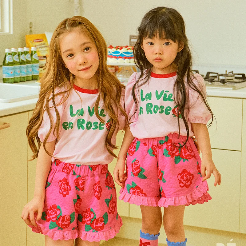 Baby Mädchen Kleidung Bebe Marke 2023 Neue Sommer Koreanische Jungen T  Shirts Shorts Kleinkind Mädchen Kleid Mode Boutique Kinder Outfit Set| | -  AliExpress