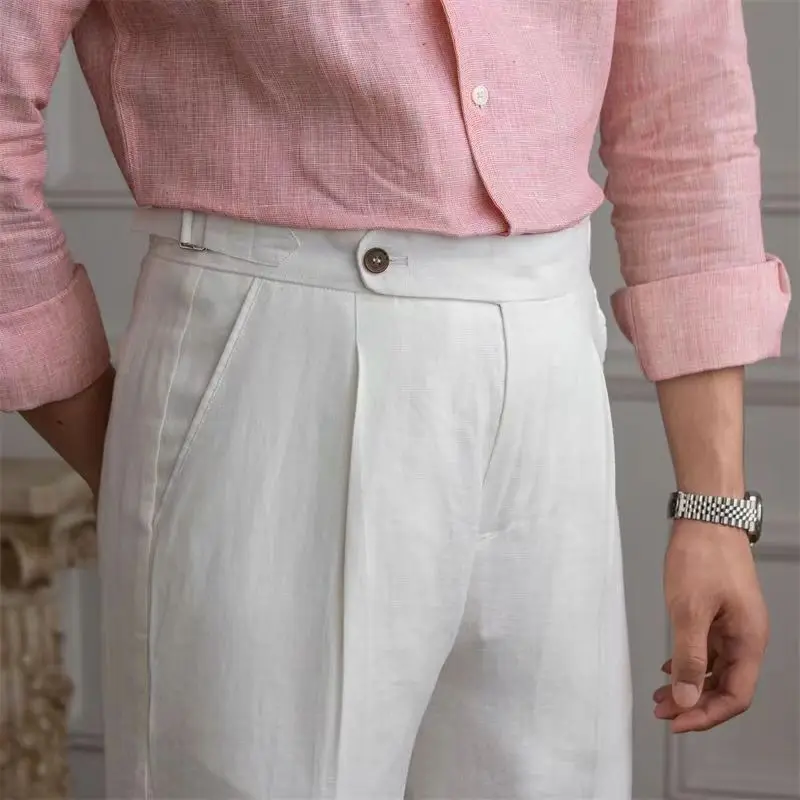 Loewe lente/zomer 2024: broeken met hoge taille zijn terug