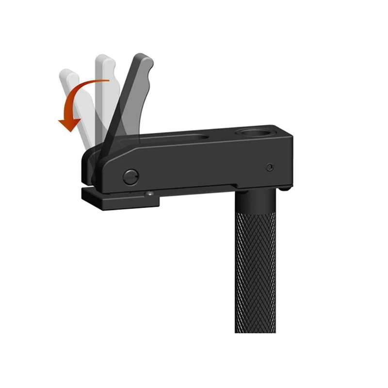 2PCS Aluminum Alloy Quick Platen Presses Clamp For Woodworking Press Dog Hole Clamp Woodworking 19 Mm Desktop Presses