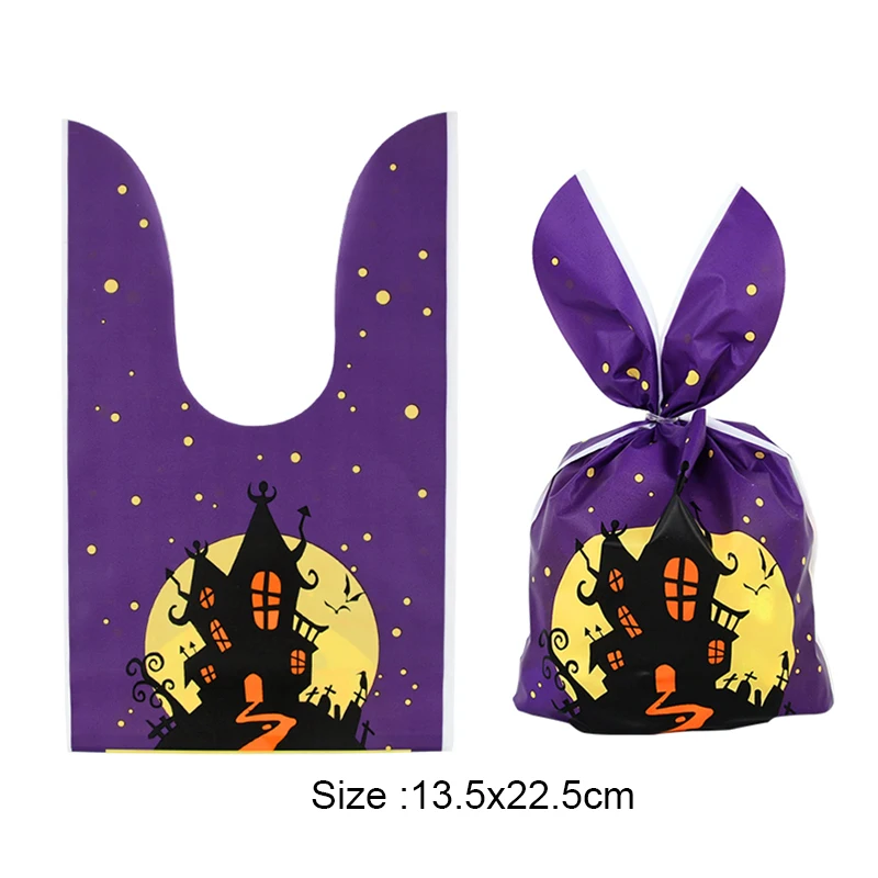 Lot De 50 Sac De Bonbons De Noël Avec Oreilles De Lapin,Sacs à Bonbons