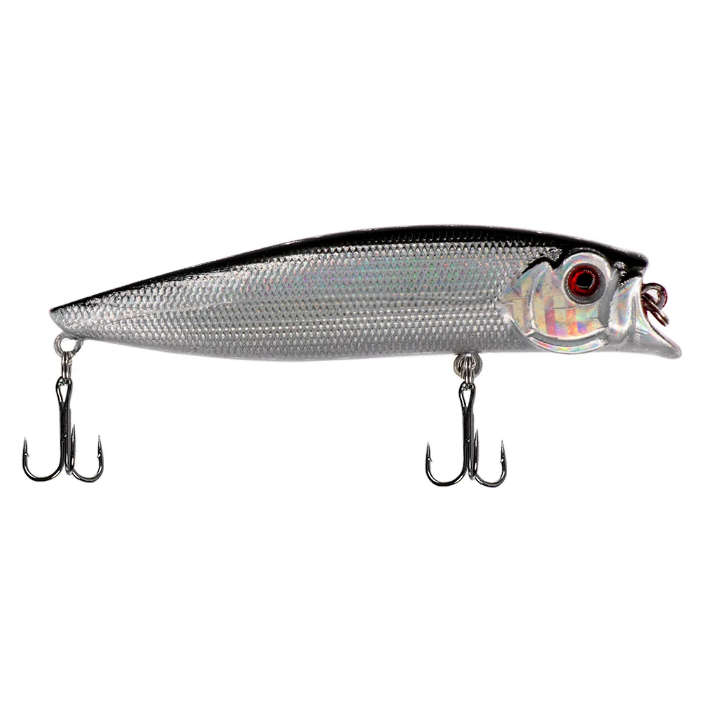 1 Stück Köder, 9 cm/12 g, Popper-Köder, schwimmender Typ, realistischer harter Köder, geeignet für Süßwasser und Salzwasser, praktische Angelausrüstung – Detail 9