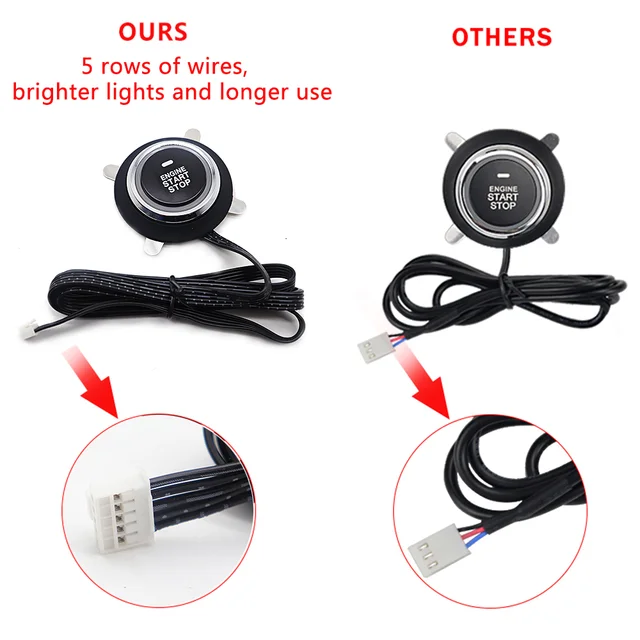 Remote starter car alarm with autostart smart system universal start stop ignition button for car central lock auto acessories - Image 5