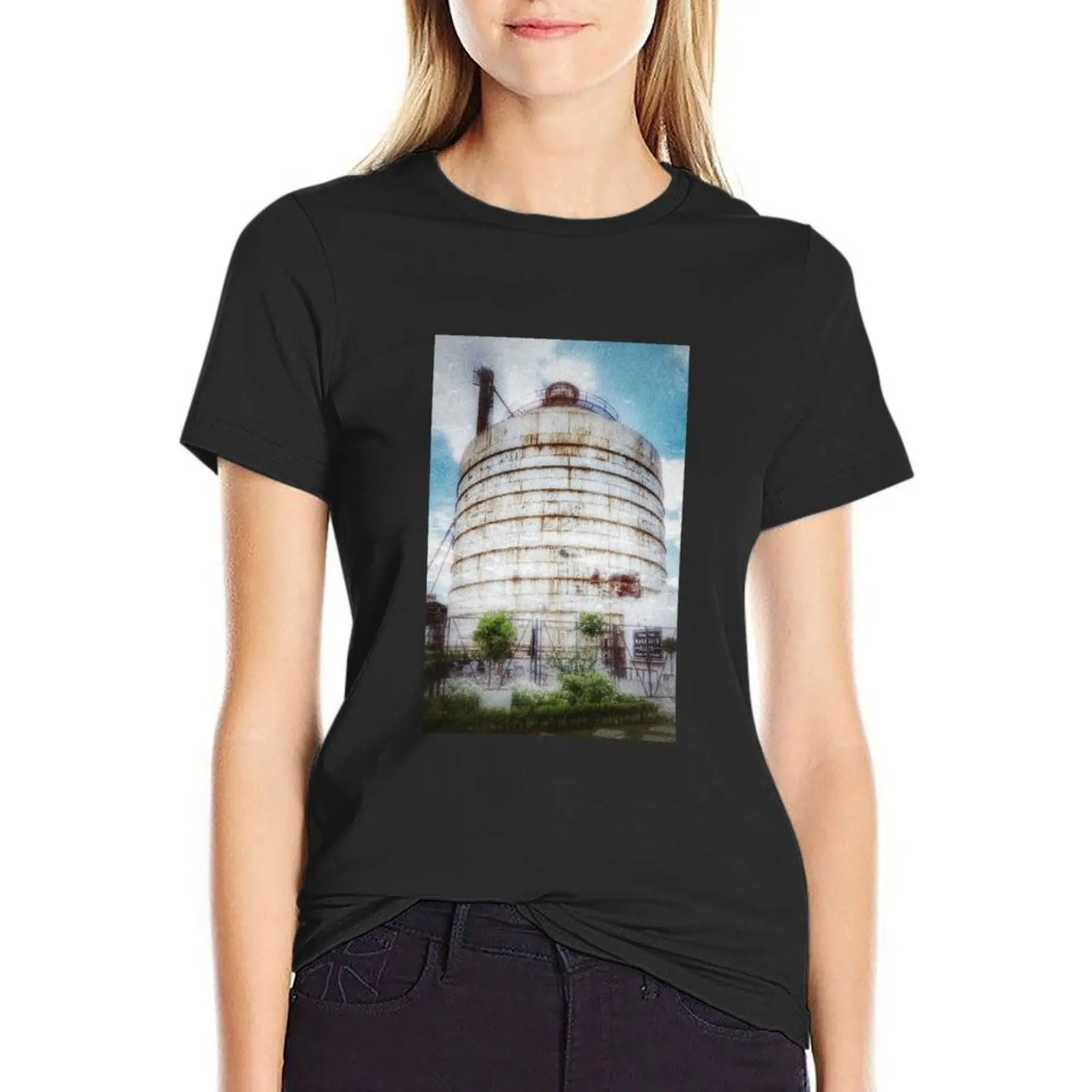 

Magnolia Silo - Waco Texas T-Shirt anime clothes oversized hippie clothes vintage clothes Woman clothing
