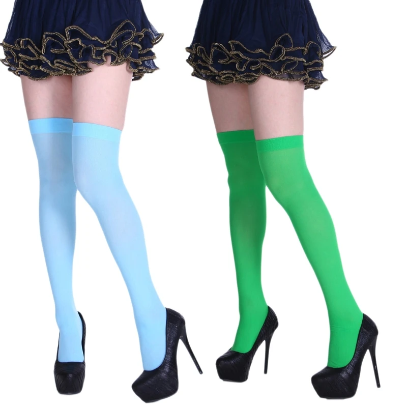 Women Socks Thigh High Socks High Stockings Knee Socks for Extra Long Thigh for Women Girls Halloween Cosplay