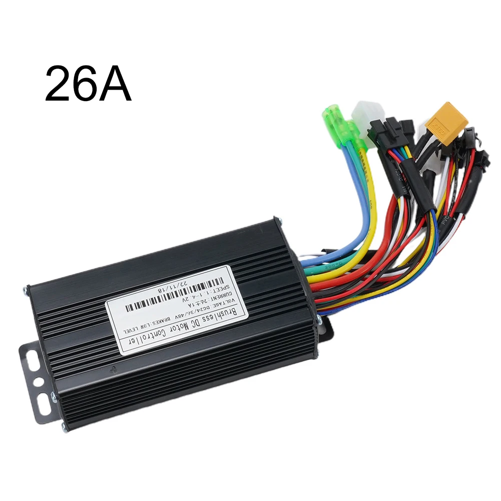 

JN 36/48V E-bike Sine Wave 26A 500/750W SM Three Mode Brushless Controller Sine Wave Three Mode Controller Accessories