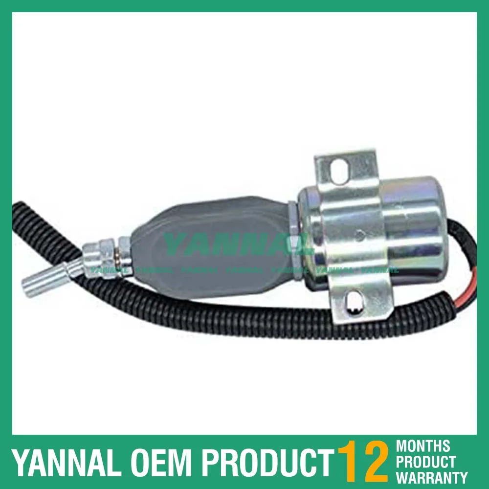 

Stop Solenoid For Komatsu Bulldozer D39PX-21A-M D41P-6K/6 D41E-6K/6 4D102 Engine