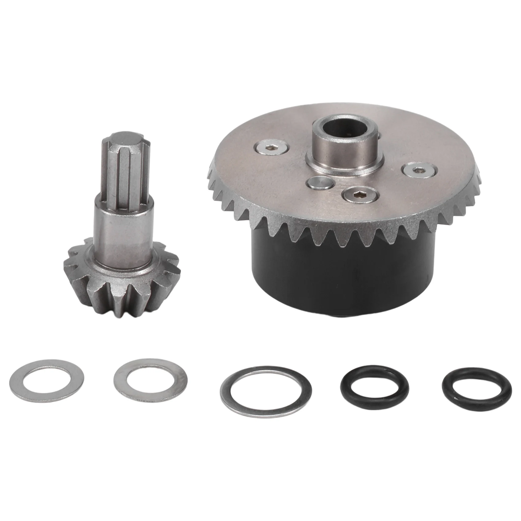 Metal Diff Case Diff Gear 37T Input Gear 13T for ARRMA 1/10 Kraton