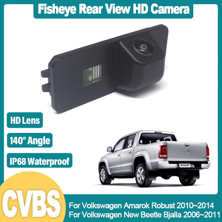 

HD CCD Car Reverse Backup Parking Rear View Camera Night Vision For Volkswagen Amarok Robust New Beetle Bjalla 2006~2014