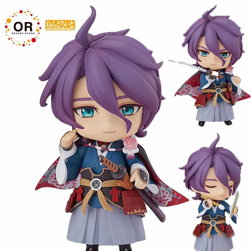 

In Stock Original Genuine Orange Rouge NENDOROID Kasenkanesada ONLINE 938 10cm PVC Action Anime Figure Model Toys Doll Gift