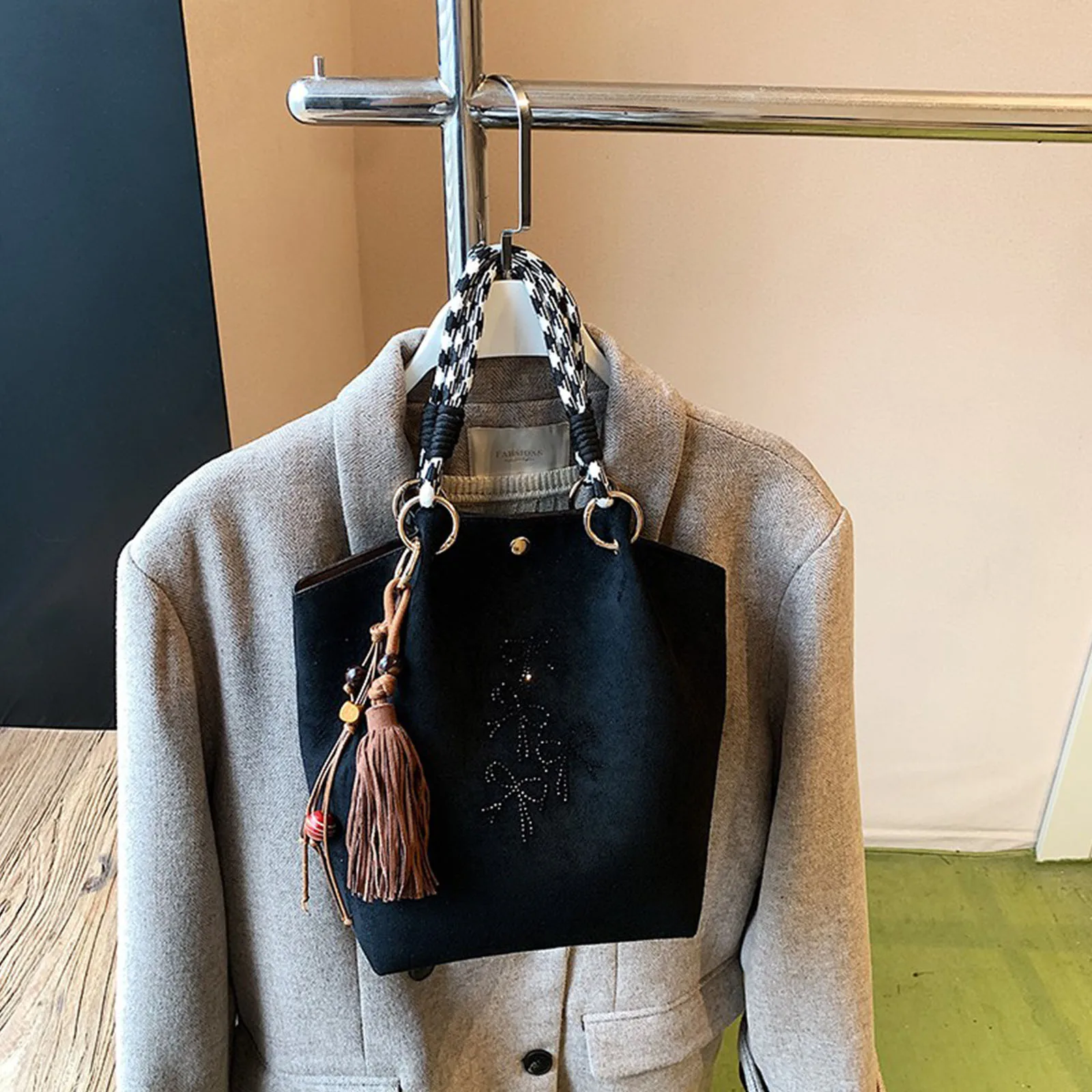 Women Girls Matte PU Leather Underarm Shoulder Bag Single Shoulder Handbag Solid Color Shoulder Bag for School Work Daily Use