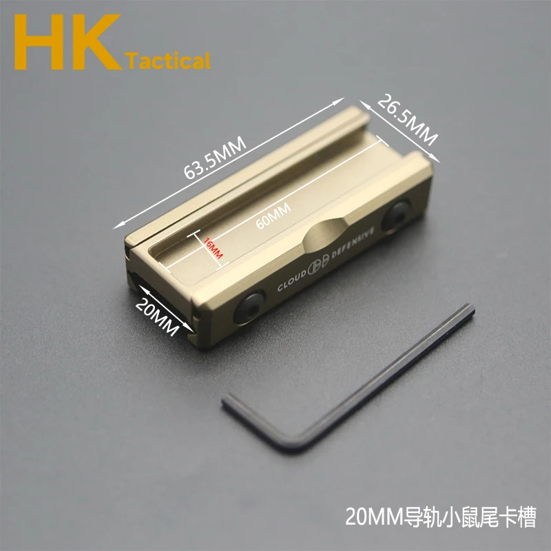 Tactical CNC Picatinny Rail Accessories For Scout Lights Pressure Pad M600 M300 Flashlight Switch Pad Solts