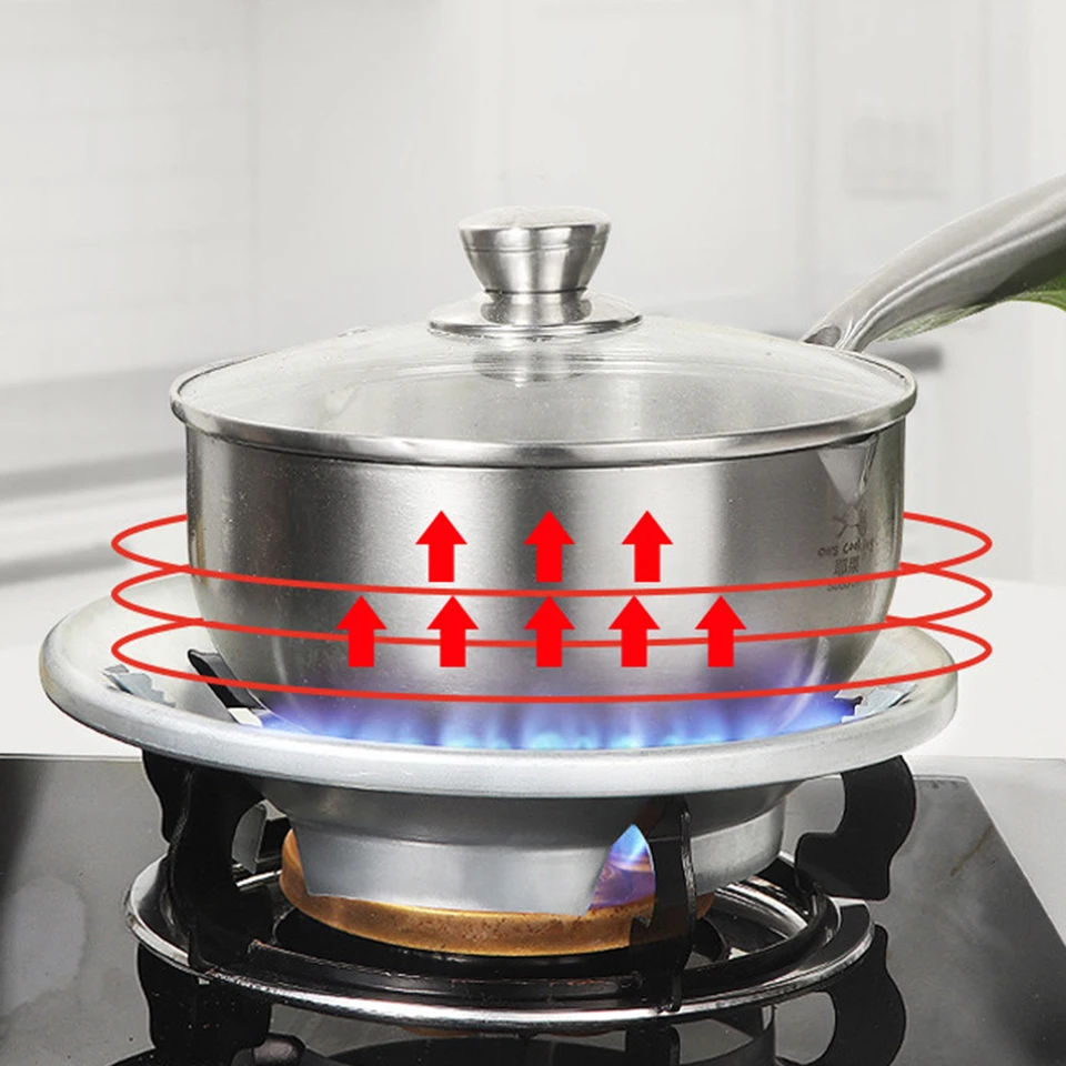 Zerthaus Wok Supporto Rack Stand per Stufa A Gas Fornelli Fornelli Casa Pentole Accessori