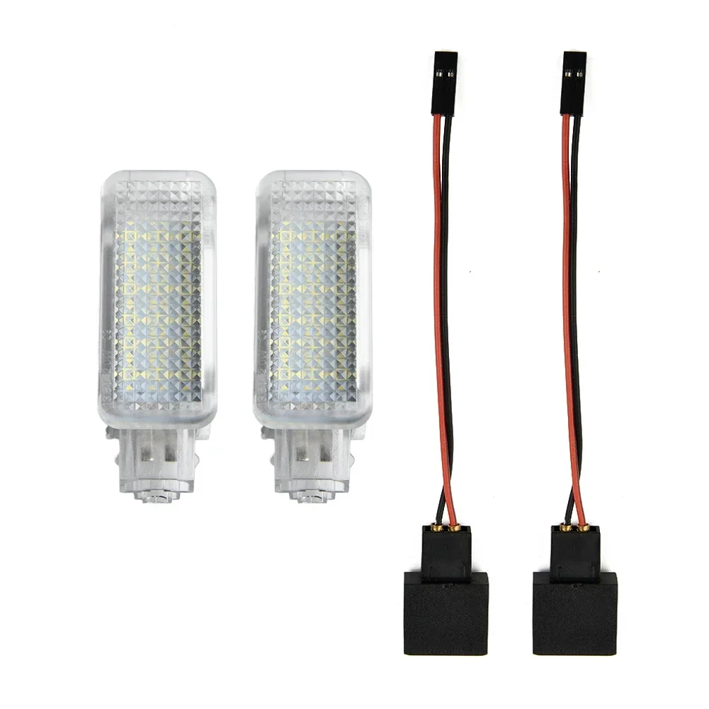 2XLED Trunk Boot Lights Lamp For Skoda Octavia Fabia Superb Roomster Kodiaq Car Replacement Parts Automotive Goods